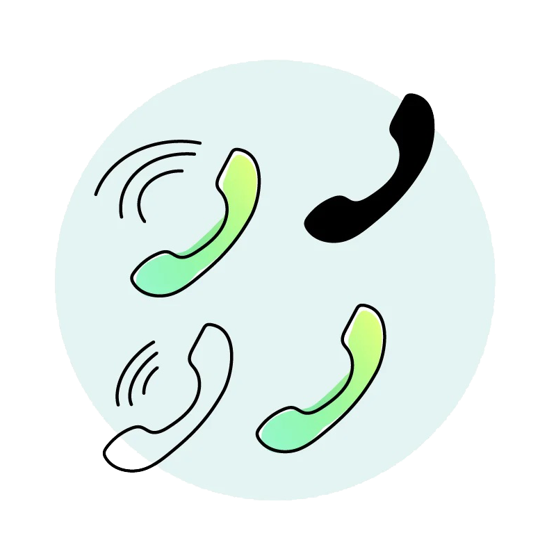 Overflow Call Handling Process 1